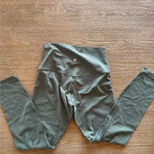 lululemon athletica Light Green Leggings
